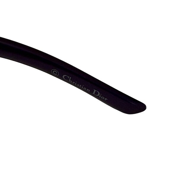 CHRISTIAN DIOR Limited Edition 609-J8 Purple Sun Crystal Silver Gems SUNGLASSES - Picture 13 of 13